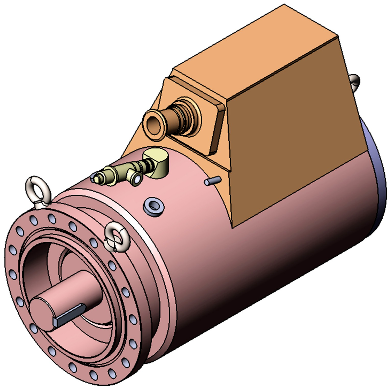 專利欣賞:水套冷卻隔爆型電機(jī)外觀專利