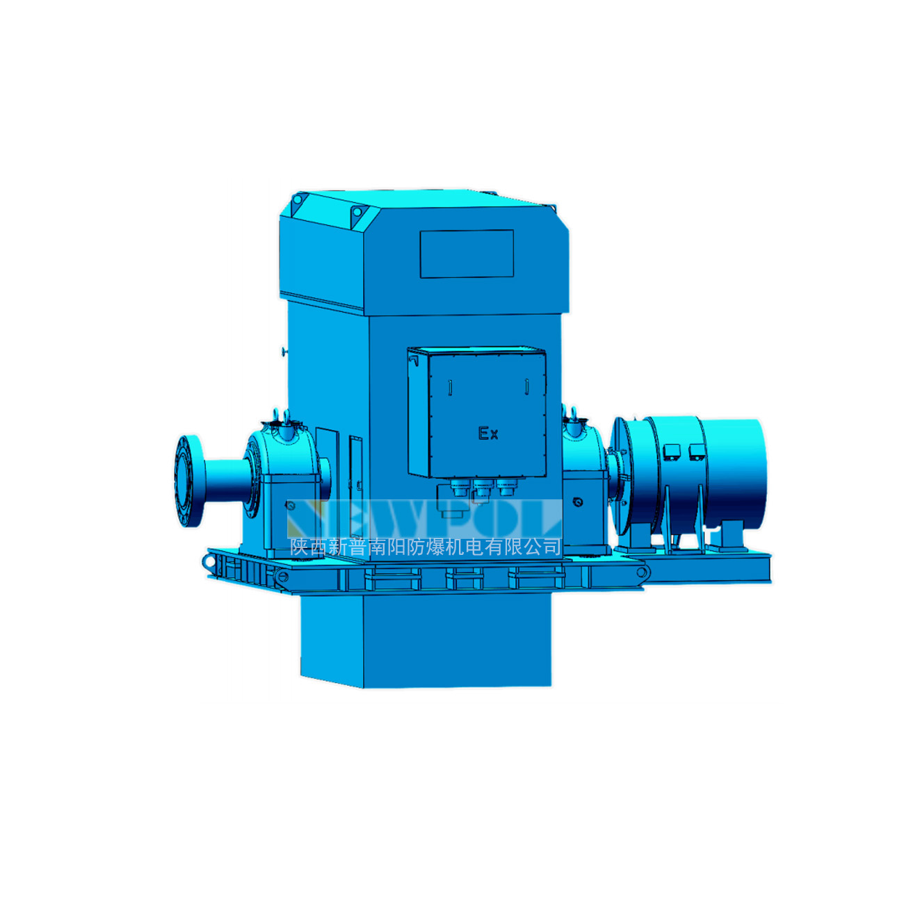 TAW系列（全新一代）增安型無刷勵(lì)磁三相異步電(圖1)